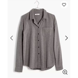 Flannel shrunken ex-boyfriend shirt